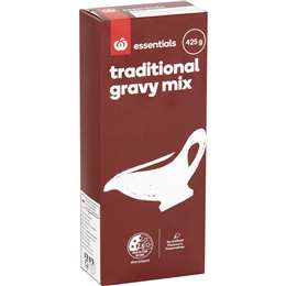 Woolworths Essentials Traditional Gravy Mix 425g
