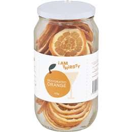 I am Thirsty Dehydrated Orange Garnish 125g