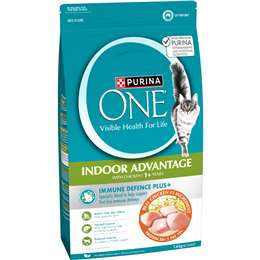 Purina One Indoor Advantage With Chicken 1+ Years Dry Cat Food 1.4kg
