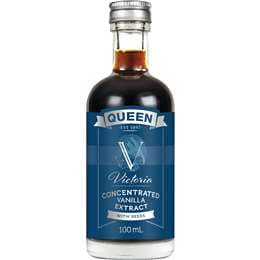 Queen Victoria Concentrated Vanilla Extract With Seeds 100mL