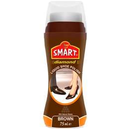 Smart Liquid Shoe Polish Brown 75mL