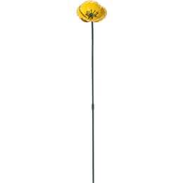 Green Gardener Metal Poppy Yellow Yellow each