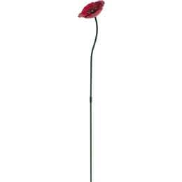 Green Gardener Metal Poppy Red each