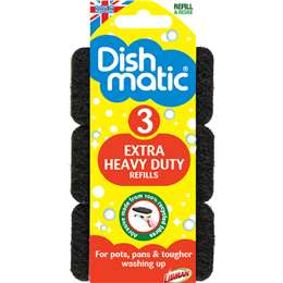 Dishmatic Extra Heavy Duty Refill 3 pack