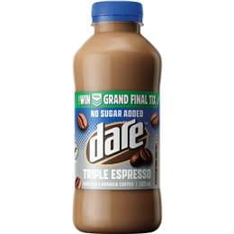 Dare No Added Sugar Triple Espresso Iced Coffee 500mL