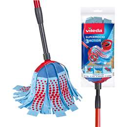 Vileda Supermocio 3 Action Mop With Telescopic Handle each