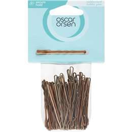 Oscar Orsen Rubberised Bobby Pins Secure Hold 80 pack
