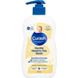 Curash Gentle Baby Head to Toe Wash 400mL