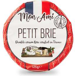 Mon Ami Double Cream French Brie Petit 125g