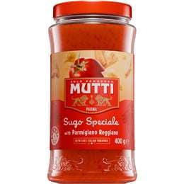Mutti Sugo Speciale Pasta Sauce With Parmigiano Reggiano 400g