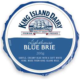 King Island Dairy Lighthouse Blue Cheese 200g