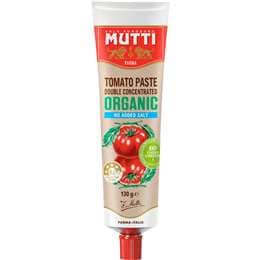 Mutti Organic Tomato Paste Double Concentrate 130g