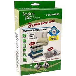 Space Vac Vacuum-Seal Storage Bags 3 pack