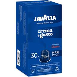 Lavazza Crema E Gusto Coffee Pods Nespresso Compatible 30 pack