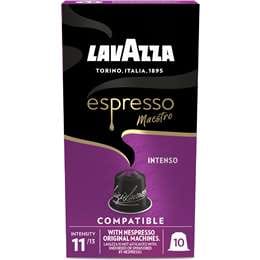 Lavazza Espresso Intenso Pods Nespresso Compatible 10 pack