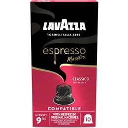 Lavazza Classico Coffee Pods Nespresso Compatible 10 pack
