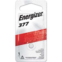 Energizer 377 Silver Oxide Watch Button Battery each