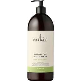 Sukin Botanical Body Wash Lime & Coconut 1L