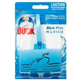 Duck Toilet Cleaner Block Blue Plus Marine 40g