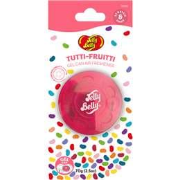 Jelly Belly Gel Can Car Air Freshener Tutti Frutti each