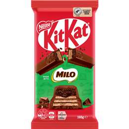 KitKat Milo Milk Chocolate Block 165g