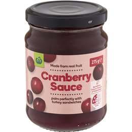 Woolworths Cranberry Sauce 275g