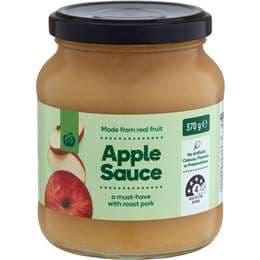 Woolworths Apple Sauce 370g