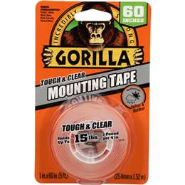 Gorilla Mounting Tape 25mm x 1.52m each