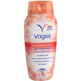 Vagisil Scentsitive Scents Daily Intimate Wash Peach Blossom 354mL
