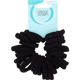 Oscar Orsen Soft Ponytailer Black 30 pack