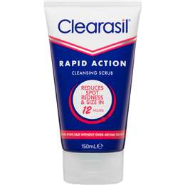 Clearasil Rapid Action Cleansing Face Scrub 150mL
