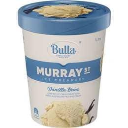 Bulla Murray St Vanilla Bean Ice Cream 1L