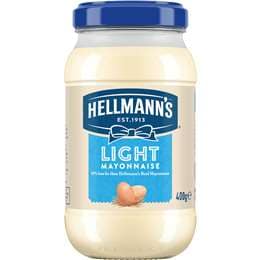 Hellmann's Light Mayonnaise Jar 400g