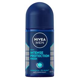 Nivea MEN Intense Protection Fresh 72hr Roll On Deodorant 50mL