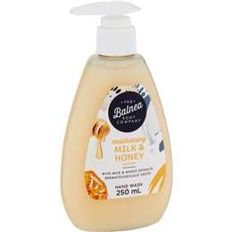 The Balnea Body Company Moisturising Hand Wash Milk & Honey 250mL