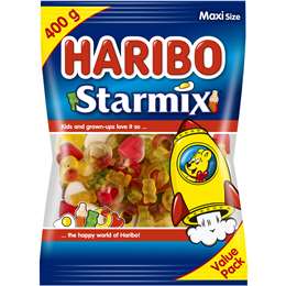 Haribo Starmix Lollies Value Pack 400g