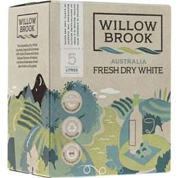 Willowbrook Fresh Dry White Box Wine 5l