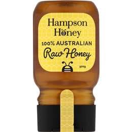 Hampson Honey Raw Honey Squeezy 500g