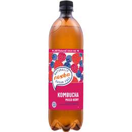 Nexba Sugar Free Kombucha Mixed Berry 1L