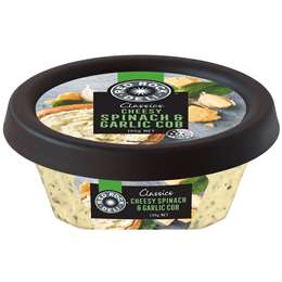 Red Rock Deli Classics Cheesy Spinach & Garlic Cob Dip 190g