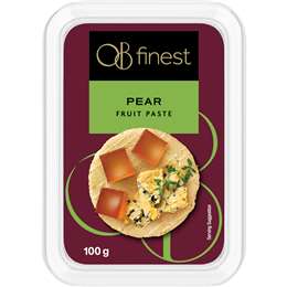 OB Finest Fruit Paste Pear 100g