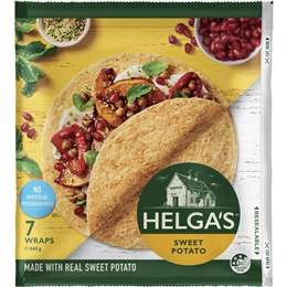 Helga's Sweet Potato Wraps 7 pack