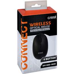 Crest Wireless Optical Mouse each
