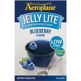 Aeroplane Jelly Lite Crystals Blueberry 9g x 2 pack