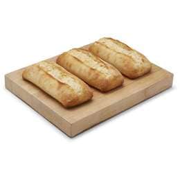 Woolworths White Panini Rolls 3 pack