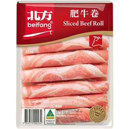Beifang Sliced Beef Roll 225g
