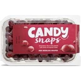 Candy Snaps Red Seedless Grapes 400g
