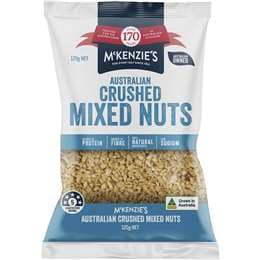 McKenzie's Crushed Mixed Nuts 120g