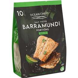 Ocean Chef Salt Water Barramundi Portions 1kg