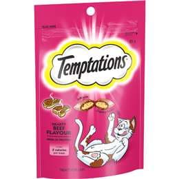 Temptations Cat Treats Hearty Beef 85g